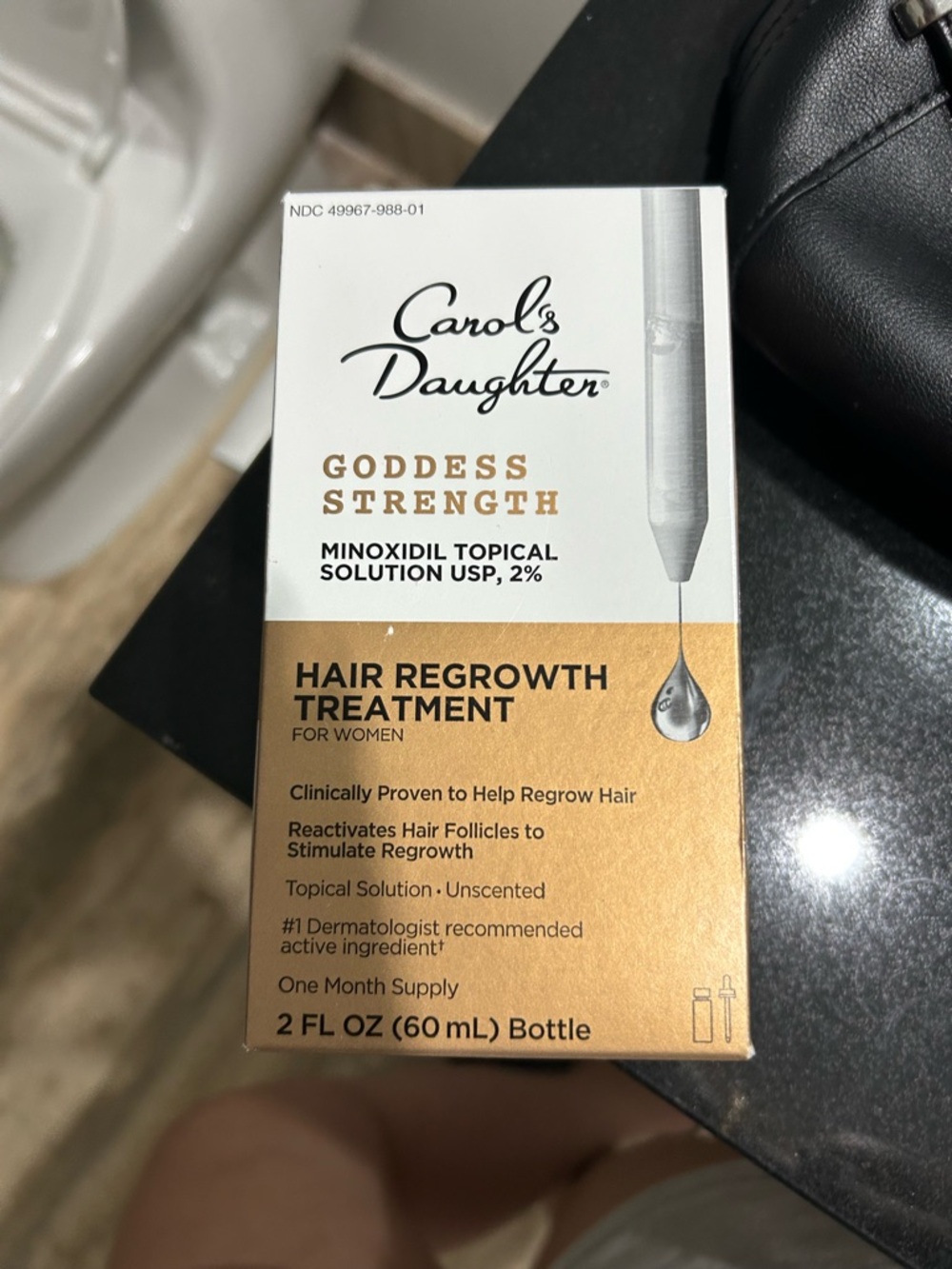 Carol's Daughter Goddess Strength Hair Regrowth Treatment - Minoxidil